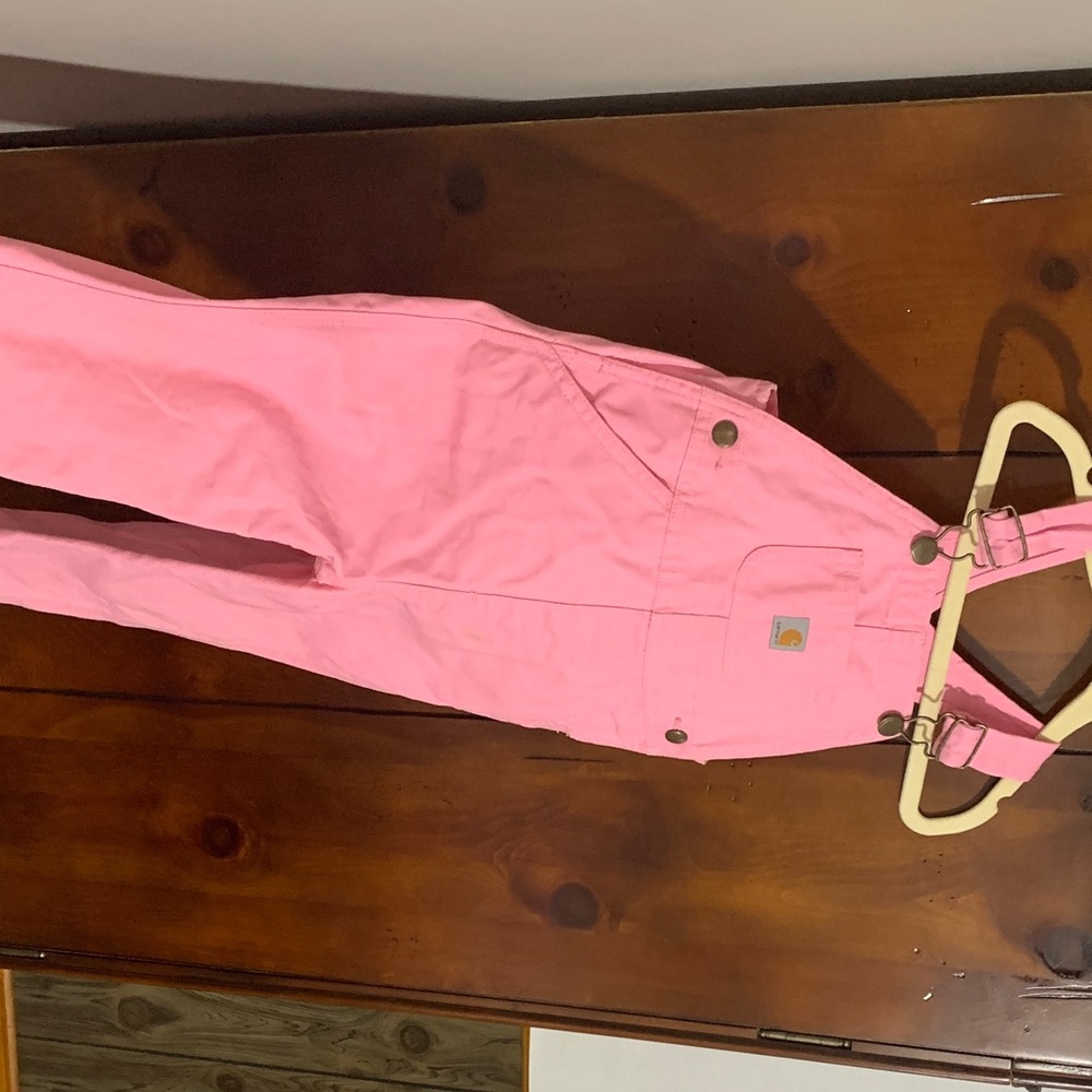 Carhartt Bright Pink Overalls